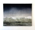Marie Ruprecht, KARTA PHYSIS, 2026  Acrylfarbe auf antikem Leinenstück, 100 cm x 80 cm