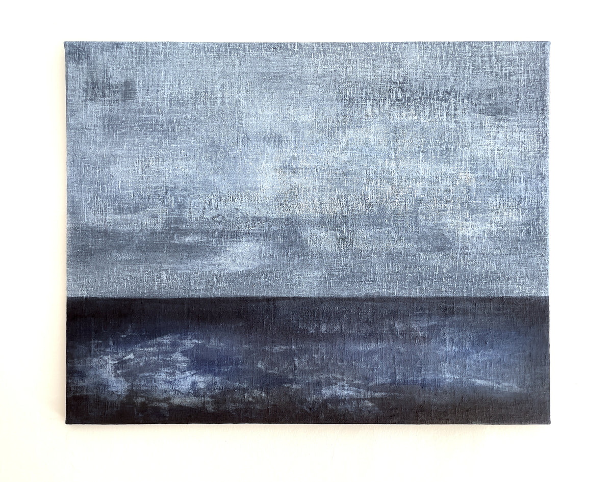 Marie Ruprecht, KARTA PHYSIS, 2026  Acrylfarbe auf antikem Leinenstück, 100 cm x 80 cm (Kopie)